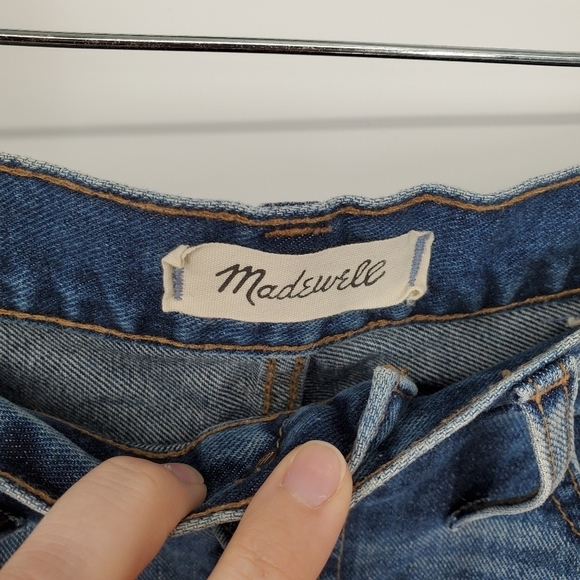 Madewell The Perfect Jean Short High Rise Size 28 - Picture 3 of 6